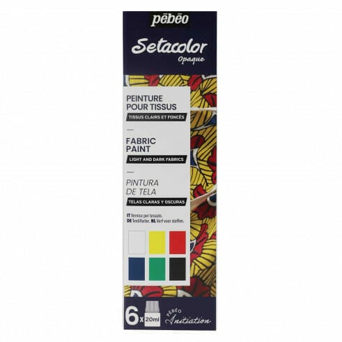 PINTURA PARA TELA COLORES CUBRIENTES SETACOLOR PEBEO