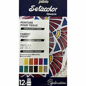 Pebeo Kit inicial SetaColors Tela 12 colores anukis.cl