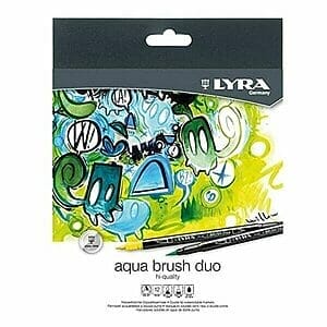 Lyra Agua Brush Duo 12 Colores anukis.cl