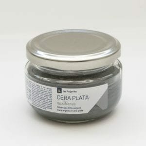 Cera Metalizada Plata 100 ml La Pajarita anukis.cl