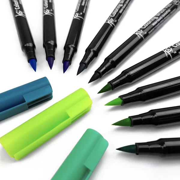 Brush Pen Koi 6 Colores Naturalesa anukis.cl 4
