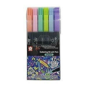 Brush Pen Koi 6 Colores Pasteles anukis.cl