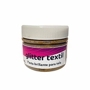 Glitter Textil 50 ml Oro